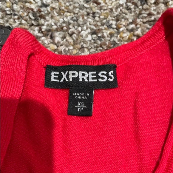 Express Red Sweater - Picture 3 of 3